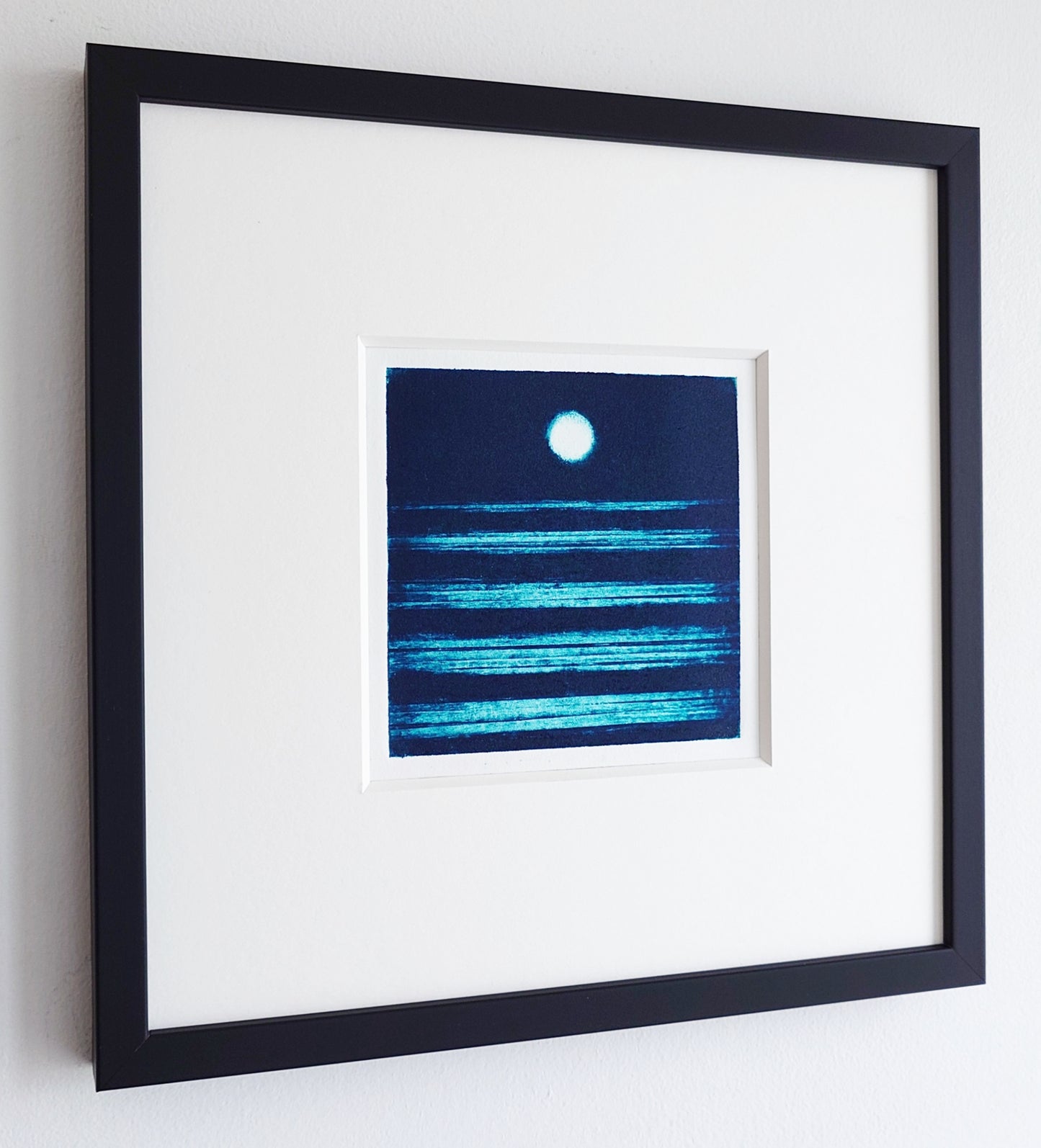 'Tidal 1' Seascape Collagraph (small)