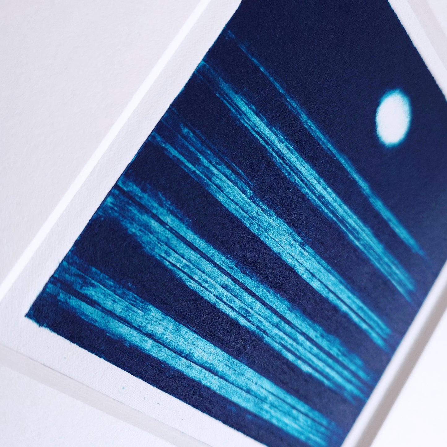 'Tidal 1' Seascape Collagraph (small)