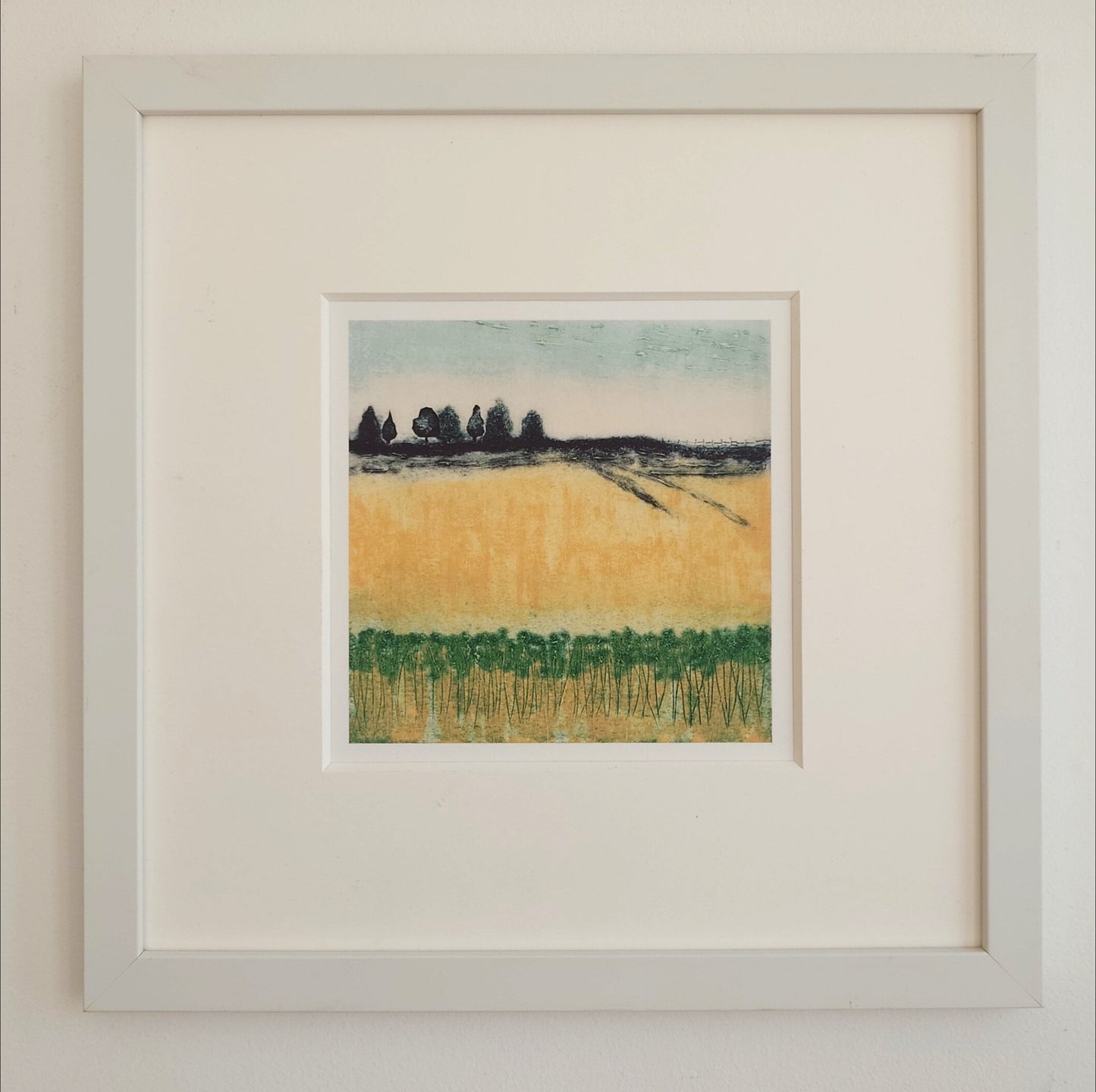 Yellow Fields - Giclee art print