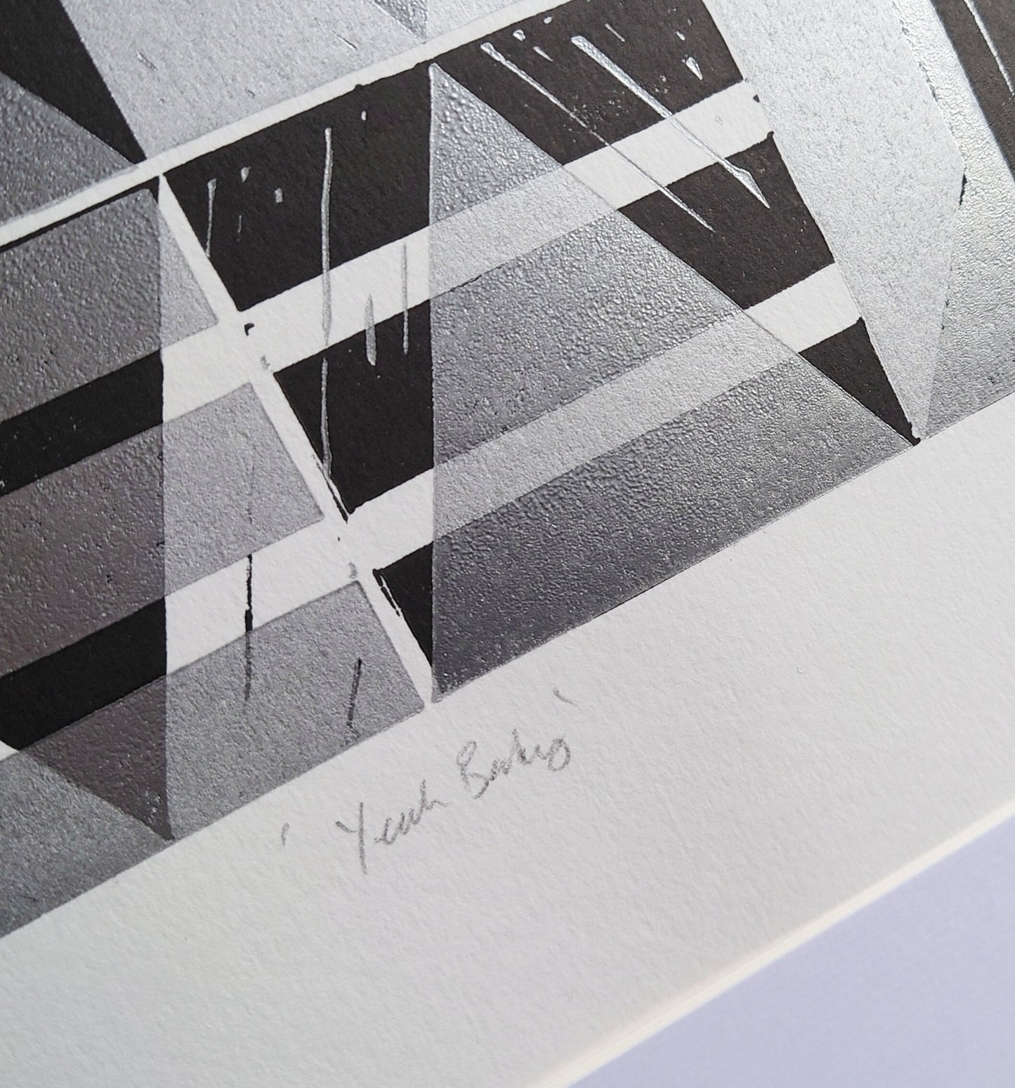 Yeah Baby Yeah (Silver and Black)