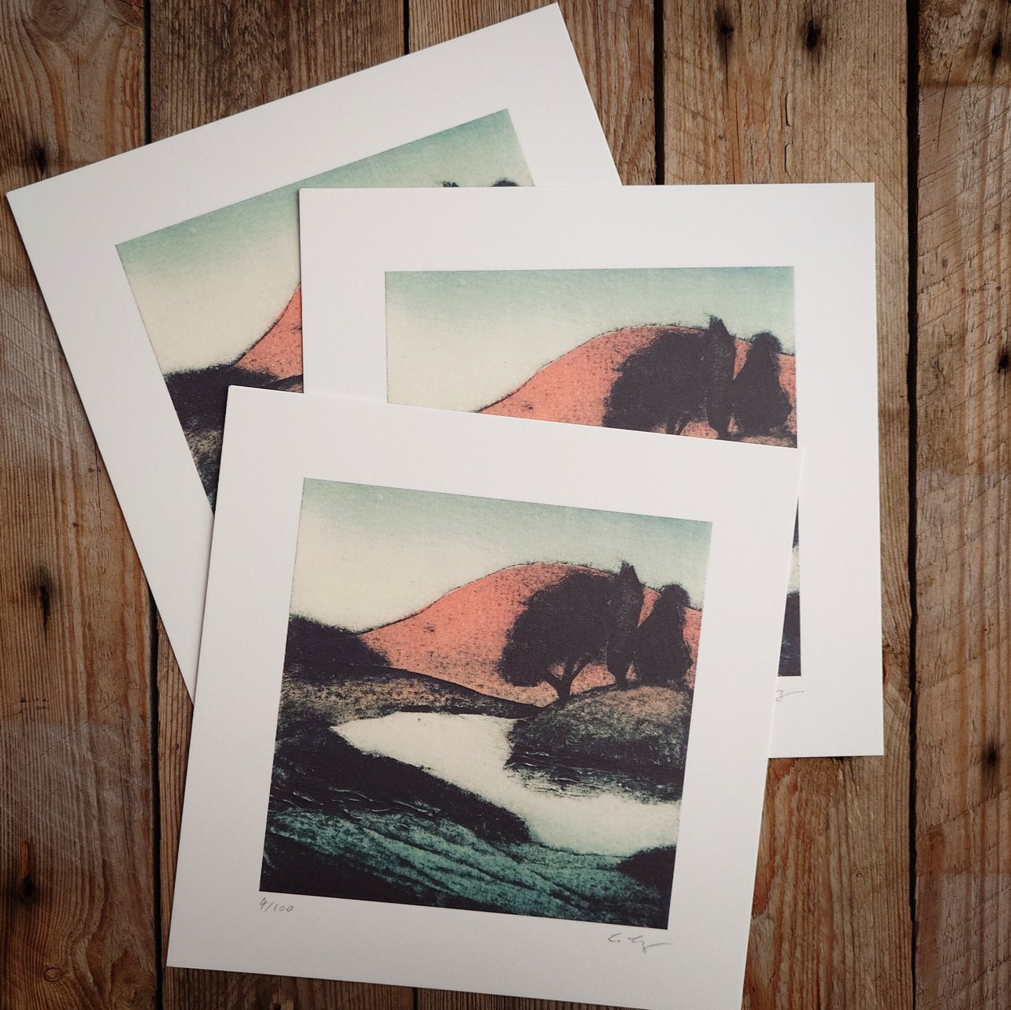 Evening Hills - Giclee art print