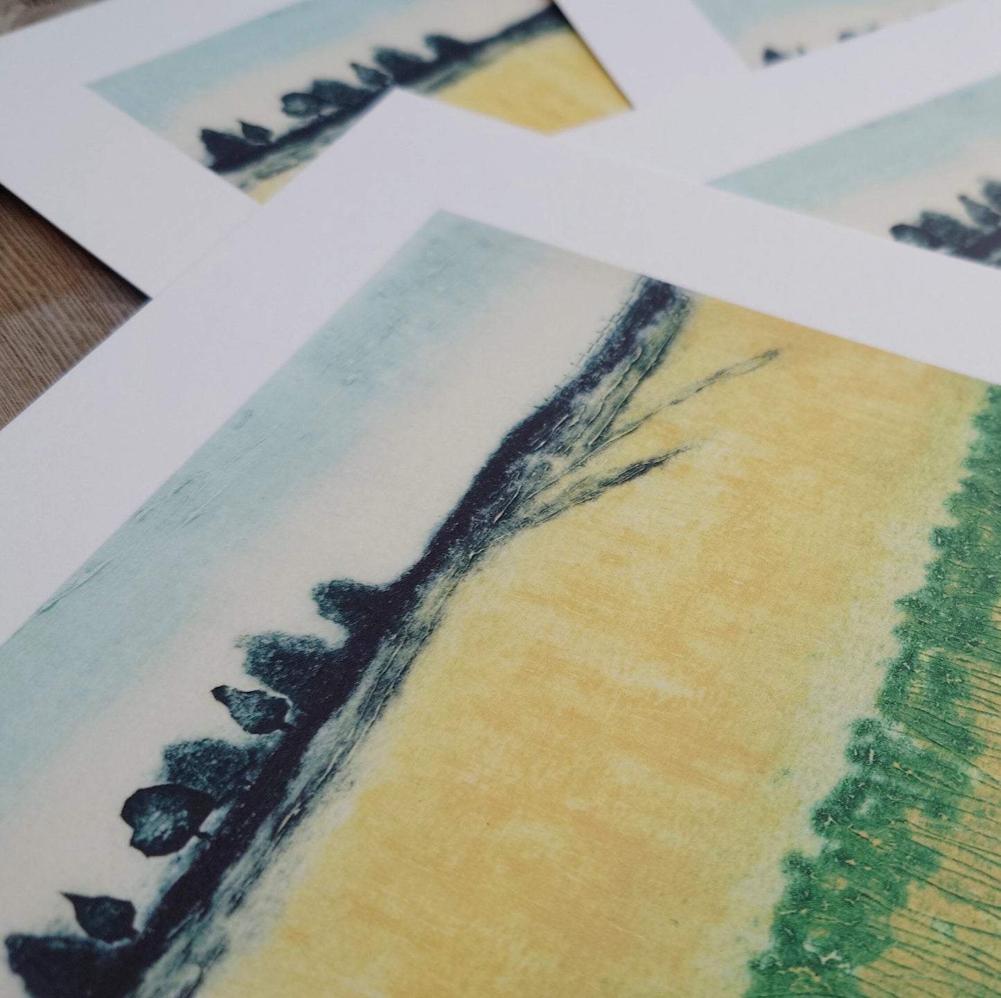 Yellow Fields - Giclee art print