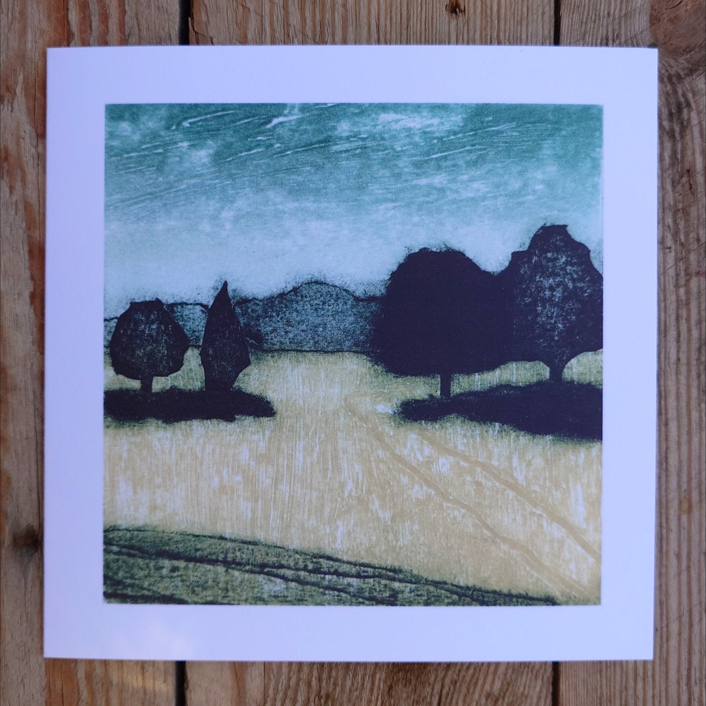 Greeting Card - Midsummer Fields