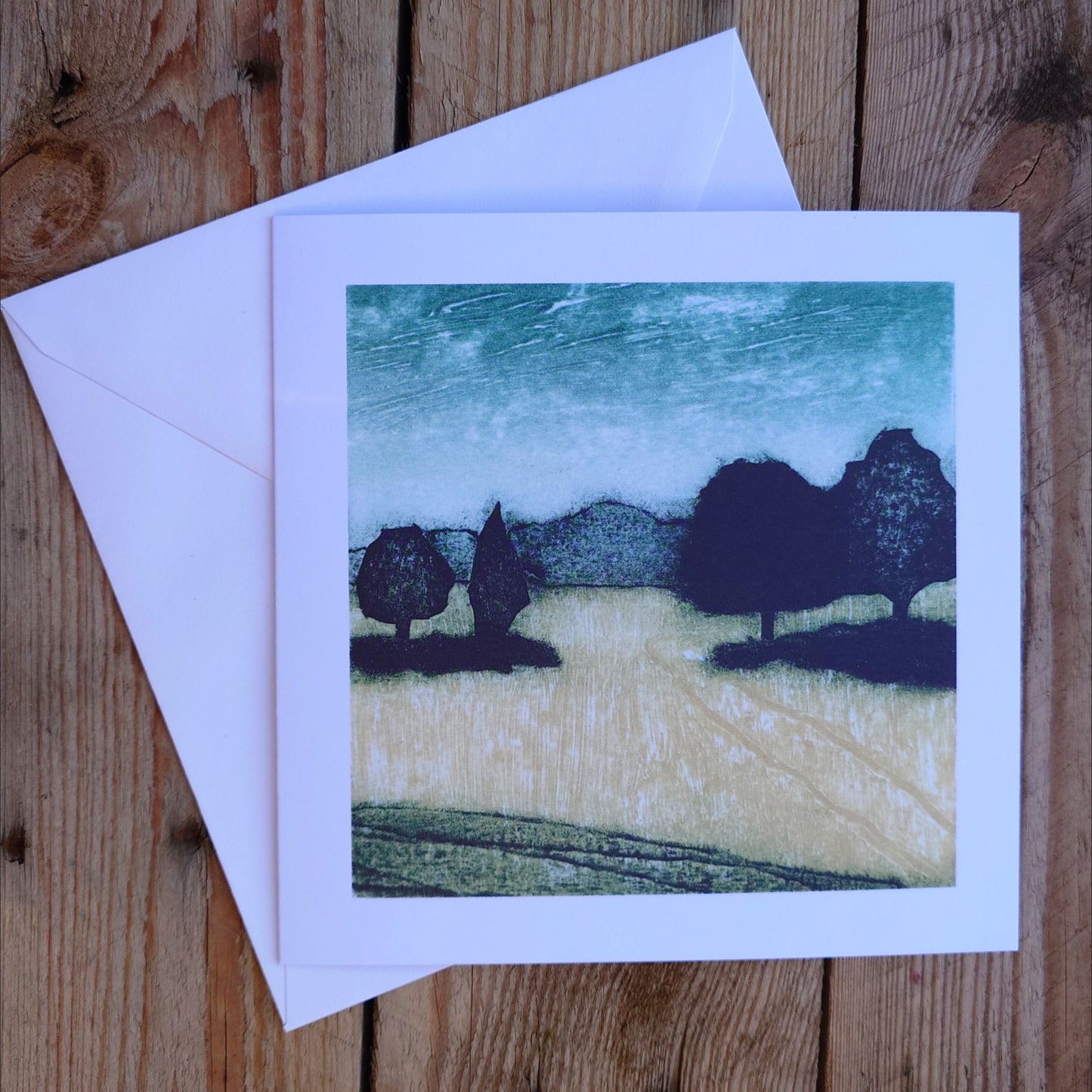 Greeting Card - Midsummer Fields