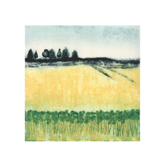 Yellow Fields - Giclee art print