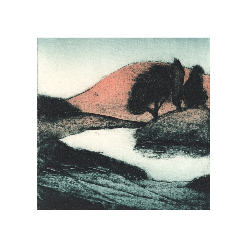 Evening Hills - Giclee art print